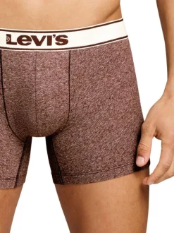 Lot de 2 boxers courts multicolores en coton avec ceinture élastiquée