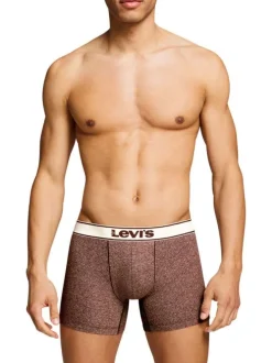 Lot de 2 boxers courts multicolores en coton avec ceinture élastiquée