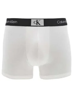 Lot de 3 boxers en coton blancs, gris et noirs avec logo blanc et coupe ajustée