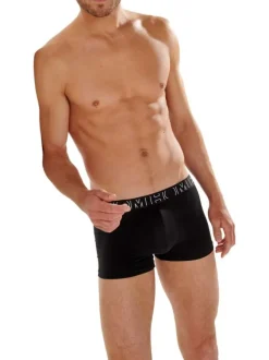 Lot de 3 Boxers en coton multicolore fleuri avec une coupe fermée