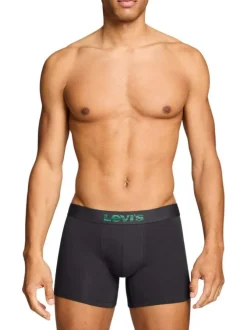 Lot de 2 boxers en coton multicolores pourvus de ceintures élastiquées
