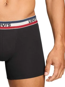 Lot de 2 boxers en coton multicolores pourvus de ceintures élastiquées