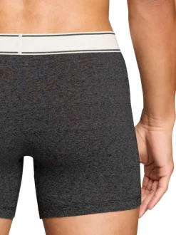 Lot de 2 boxers en coton multicolores pourvus de ceintures élastiquées