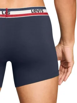 Lot de 2 boxers en coton multicolores pourvus de ceintures élastiquées