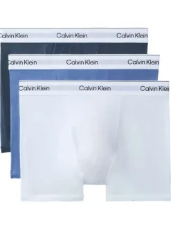 Lot de 3 boxers en coton multicolores pourvus d'une ceinture élastiquée
