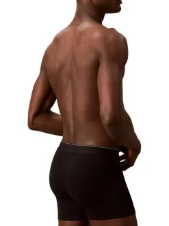 Lot de 3 boxers en coton multicolores pourvus d'une ceinture élastiquée