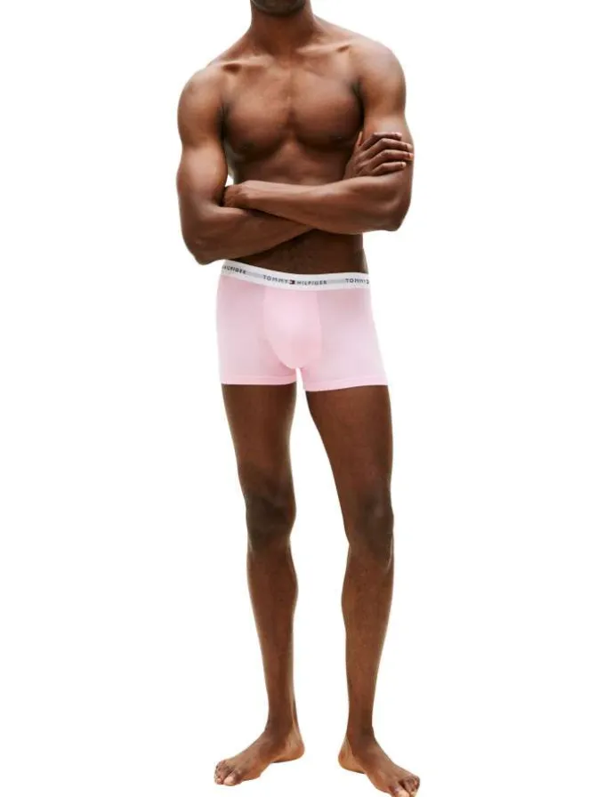 Lot de 3 boxers en coton multicolores pourvus d'une taille élastiquée
