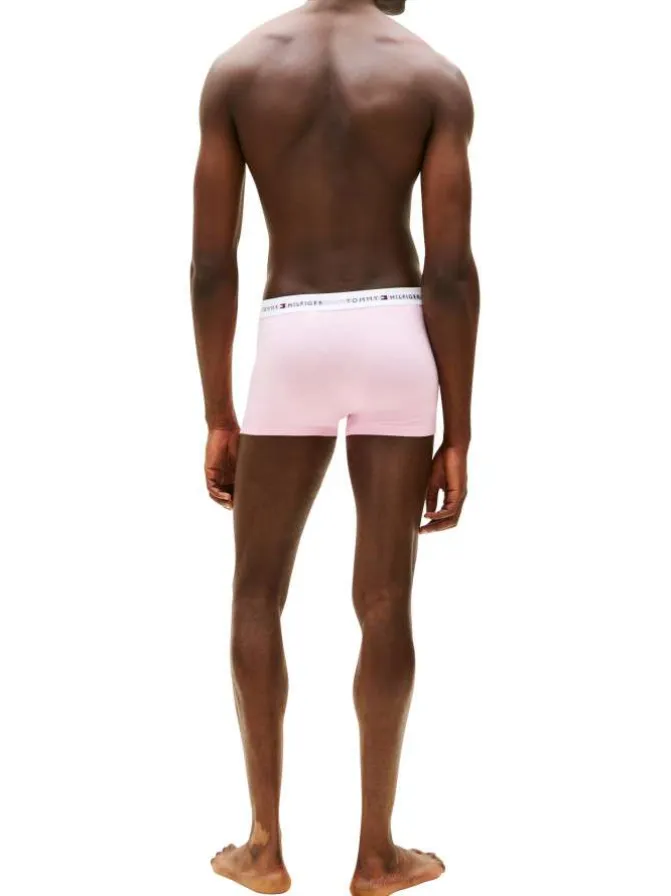 Lot de 3 boxers en coton multicolores pourvus d'une taille élastiquée