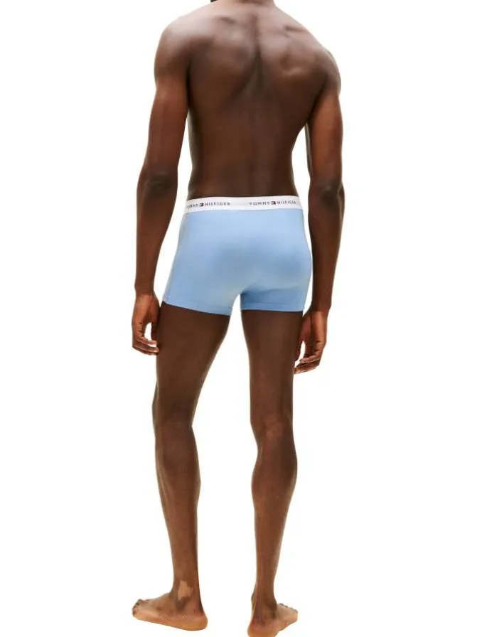 Lot de 3 boxers en coton multicolores pourvus d'une taille élastiquée