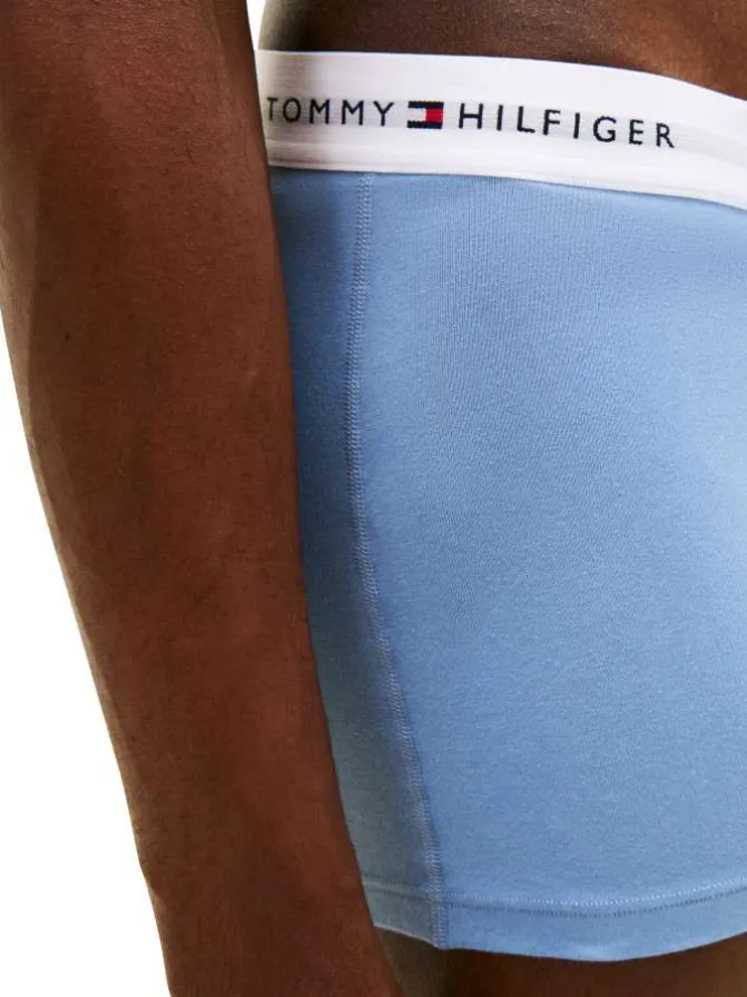 Lot de 3 boxers en coton multicolores pourvus d'une taille élastiquée