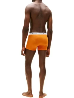 Lot de 3 boxers en coton multicolores pourvus d'une taille élastiquée