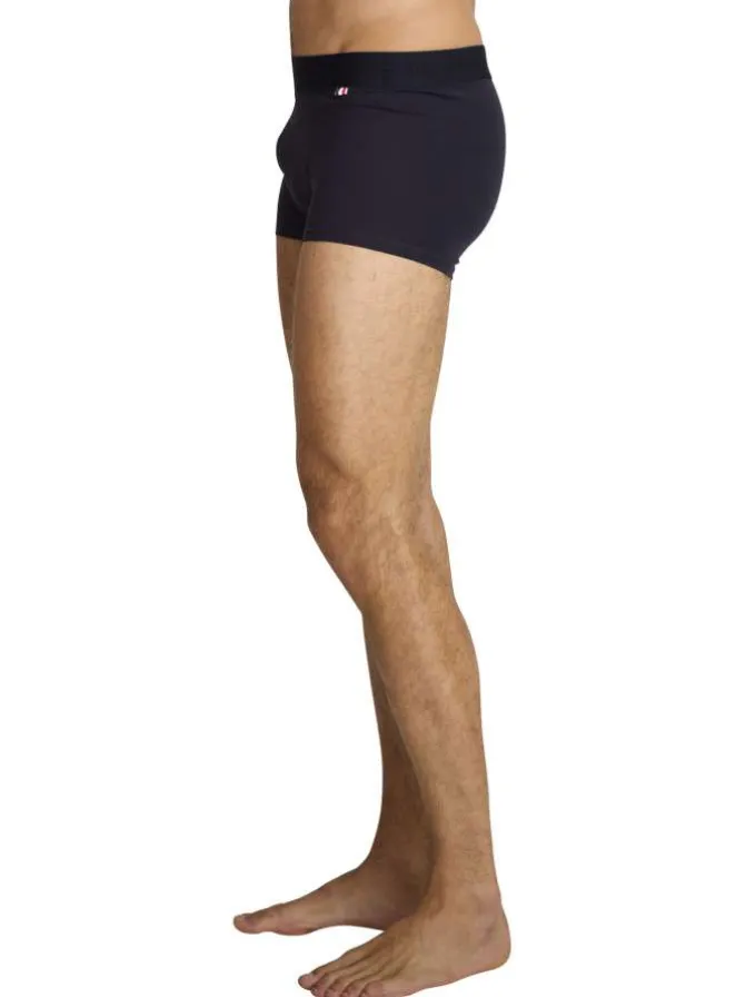 Lot de 3 boxers en coton multicolores pourvus d'une taille élastiquée