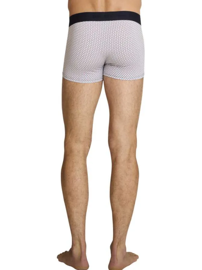 Lot de 3 boxers en coton multicolores pourvus d'une taille élastiquée