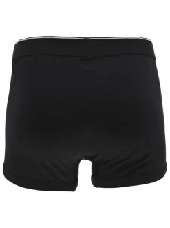 Lot de 3 boxers en coton multicolore uni avec une coupe fermée