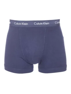 Lot de 3 boxers multicolores en coton avec tailles élastiquées