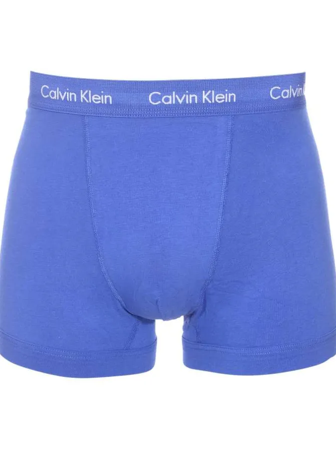 Lot de 3 boxers multicolores en coton avec tailles élastiquées
