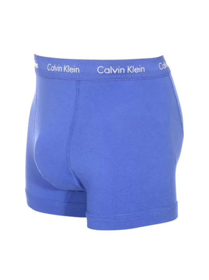 Lot de 3 boxers multicolores en coton avec tailles élastiquées
