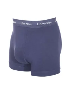 Lot de 3 boxers multicolores en coton avec tailles élastiquées