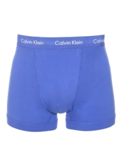 Lot de 3 boxers multicolores en coton avec tailles élastiquées
