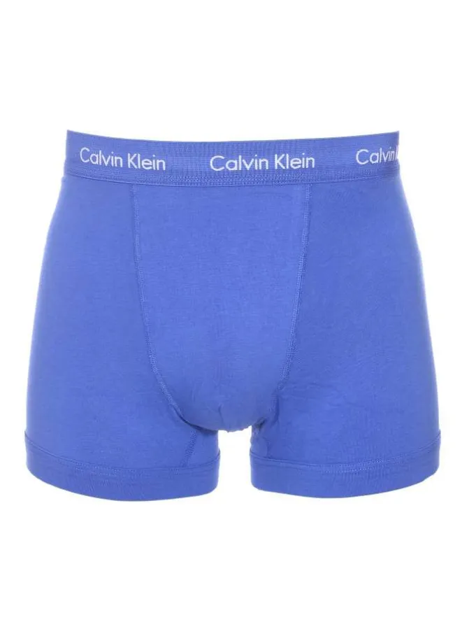 Lot de 3 boxers multicolores en coton avec tailles élastiquées