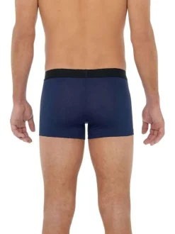 Lot de 3 boxers multicolores en coton à coupe classique avec logos noirs