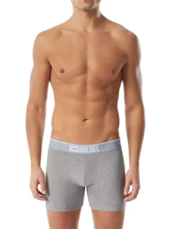 Lot de 3 boxers multicolores, en coton stretch et à coupe longue