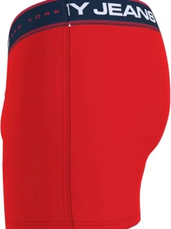 Lot de 3 Boxers multicolores unis avec une coupe fermée et bande logotypée