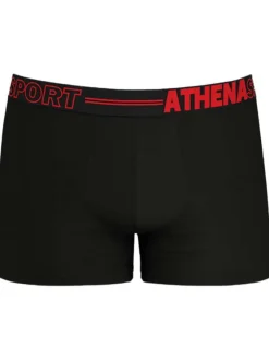 Lot de 3 boxers multicolores unis avec une coupe fermée et taille élastiquée