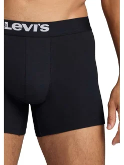 Lot de 2 Boxers noirs en coton biologique avec une ceinture élastiquée