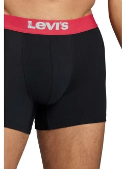 Lot de 2 Boxers noirs en coton biologique et avec une ceinture élastiquée