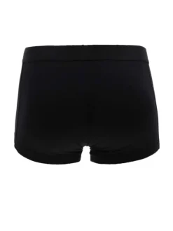 Lot de 3 boxers noirs et blancs en coton avec logo blanc imprimé