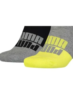 Lot de 2 chaussettes mi-hautes multicolores fantaisies en coton mélangé
