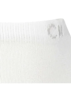 Lot de 2 paires de chaussettes basses blanches en coton uni