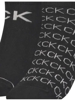 Lot de 2 paires de chaussettes basses noires unies coupe socquettes