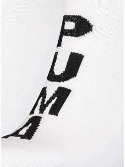 Lot de 2 paires de chaussettes blanches logotypées