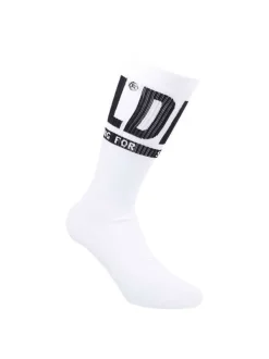 Lot de 3 paires de chaussettes blanches unies en coton mélangé