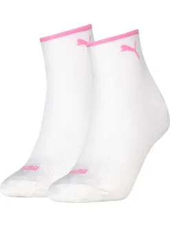 Lot de 2 paires de chaussettes blanches unies tailles baisses