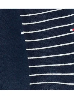 Lot de 2 paires de chaussettes bleues en coton coupe haute
