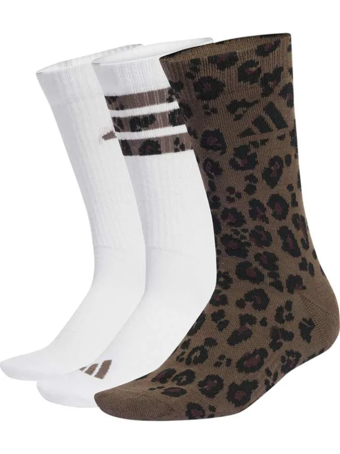 Lot de 3 paires de chaussettes hautes blanches pourvues du logo de la marque