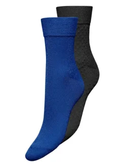 Lot de 2 paires de chaussettes hautes multicolore