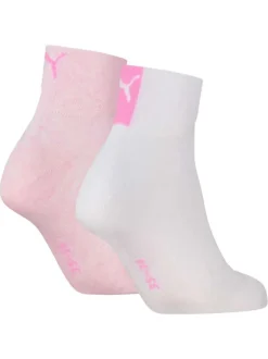 Lot de 2 paires de chaussettes multicolores unies tailles basses
