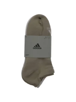 Lot de 3 paires de socquettes multicolores unies avec logo Adidas