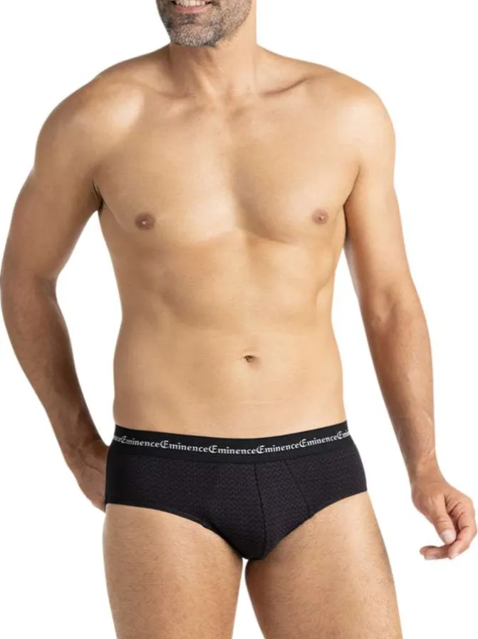 Lot de 3 slips en coton multicolores à motifs avec le nom de la marque