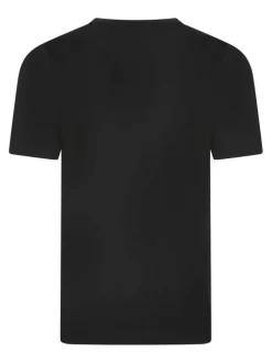 Lot de 3 T-shirts en coton unis à col rond et à manches courtes