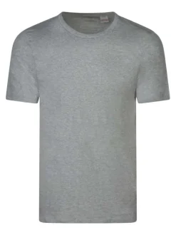 Lot de 3 T-shirts en coton unis à col rond et à manches courtes