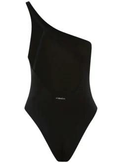 Maillot de bain une pièce noir uni