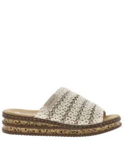 Mules femme blanc