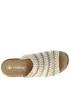 Mules femme blanc