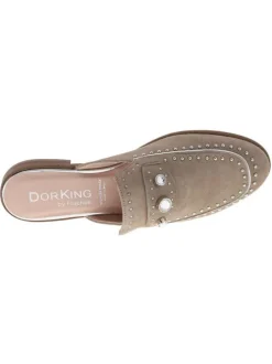 Mules femme marron