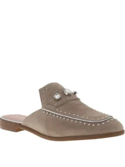 Mules femme marron